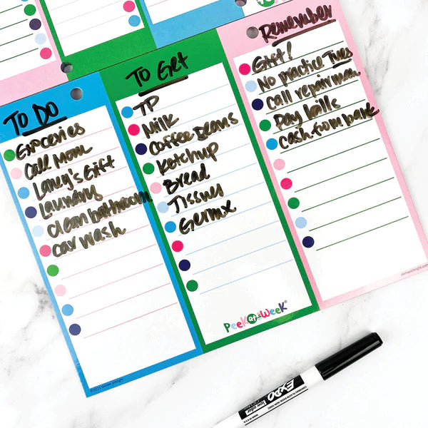 Planificador semanal Peek at the Week