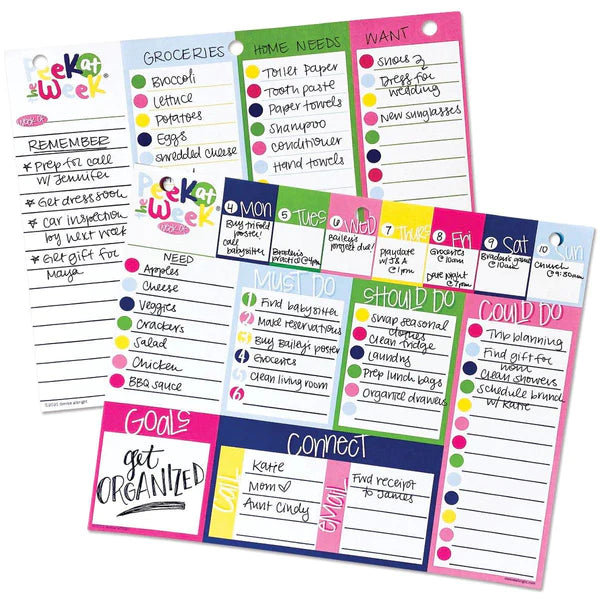 Planificador semanal Peek at the Week
