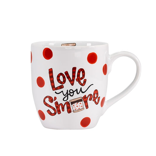 Valentines Day I love you S'more Kitchen Coffee Mug, Tea Towel & Spatulas Gift Set