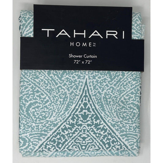 Tahari Stamped Ombre Shower Curtain