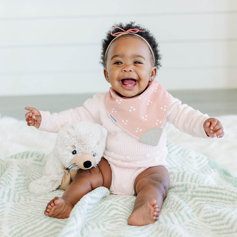 Banda Bib with Teether Attached - Various Colors