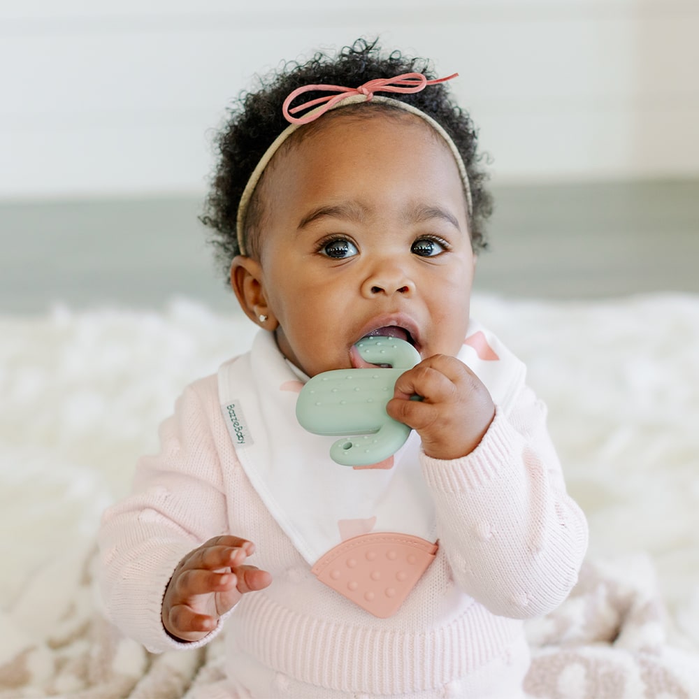 Banda Bib with Teether Attached - Various Colors