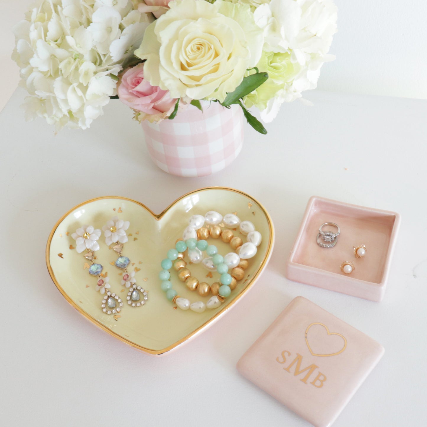"Confetti Hearts" Dishes