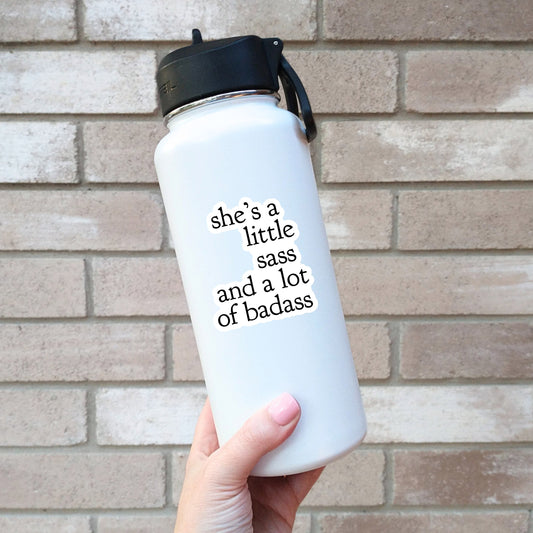 Little Sass Lot of Badass Sticker