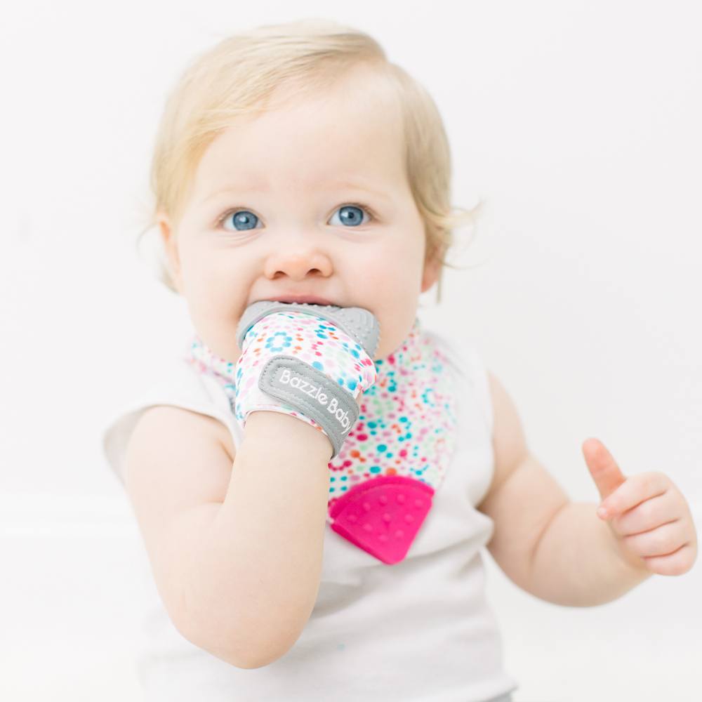 Banda Bib with Teether Attached - Various Colors