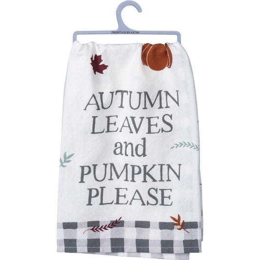Fall Kitchen Tea Towels