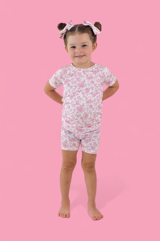 ROSEWOOD TOILE DREAM SHORT SET