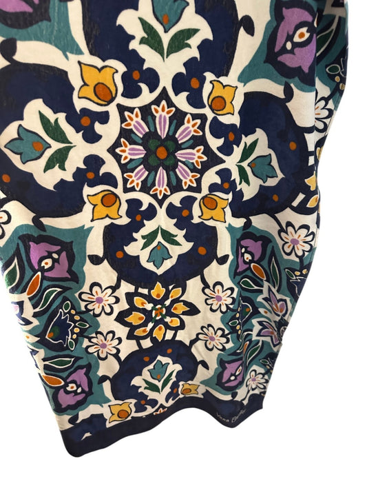 Vera Bradley Oversized Beach Towel Lisbon Medallion Cool