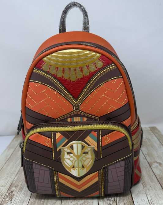 Marvel Black Panther Wakanda Forever Okoye Cosplay Mini Backpack NWT Loungefly