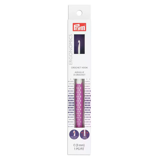 Prym Ergonomics Crochet Hook, US C (3mm)