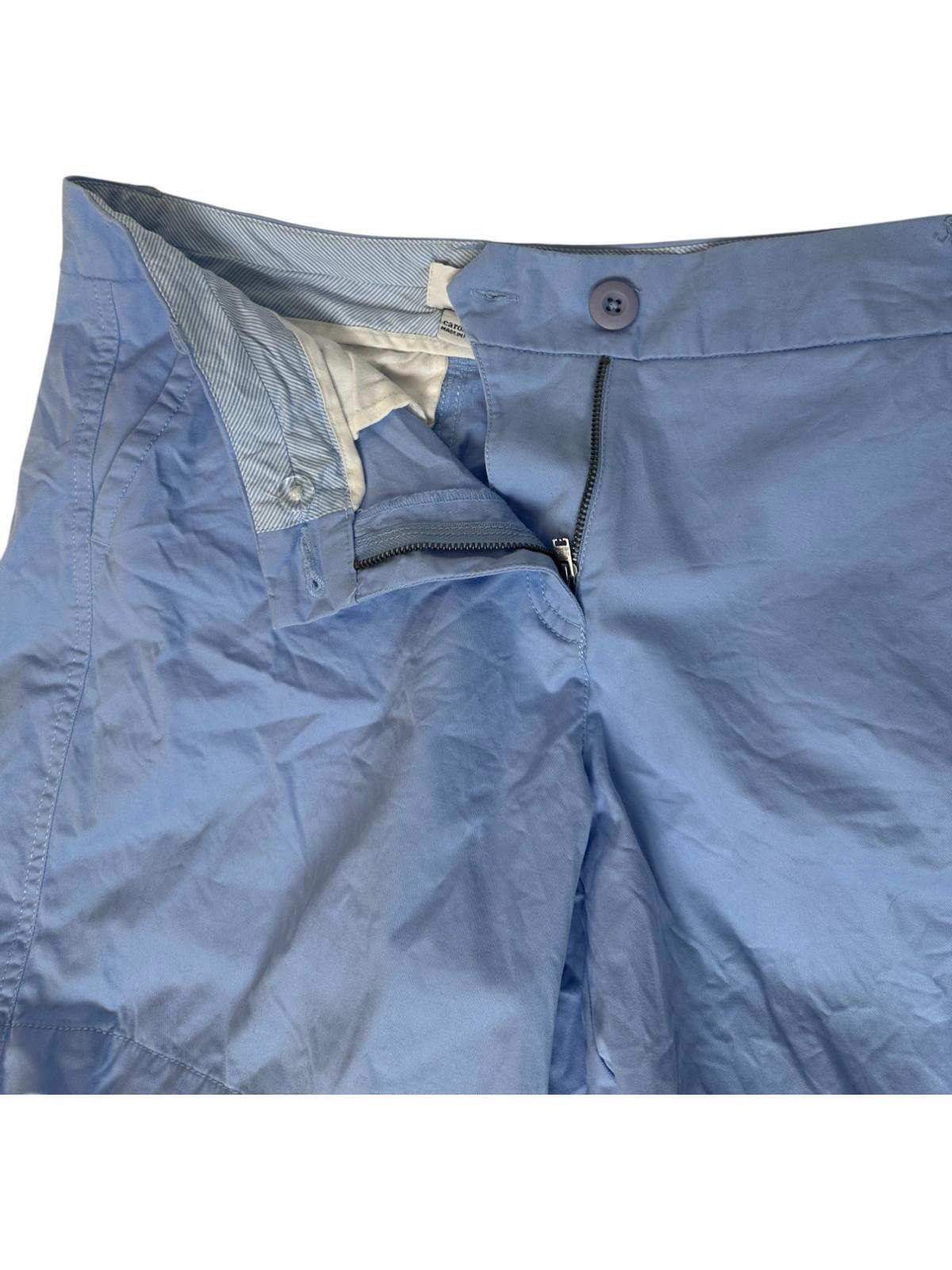 Crown Ivy Shorts Size 6 Chino Classic Periwinkle Light Blue Caroline Solid Style