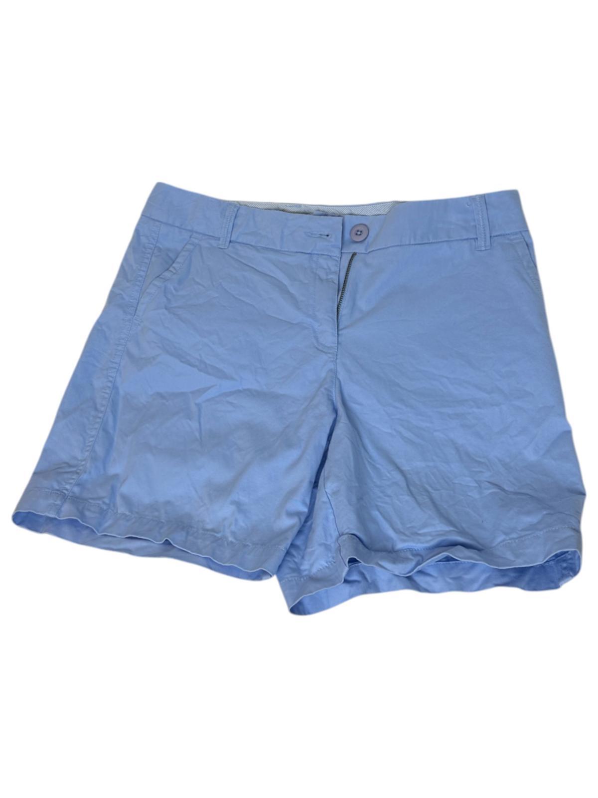 Crown Ivy Shorts Size 6 Chino Classic Periwinkle Light Blue Caroline Solid Style