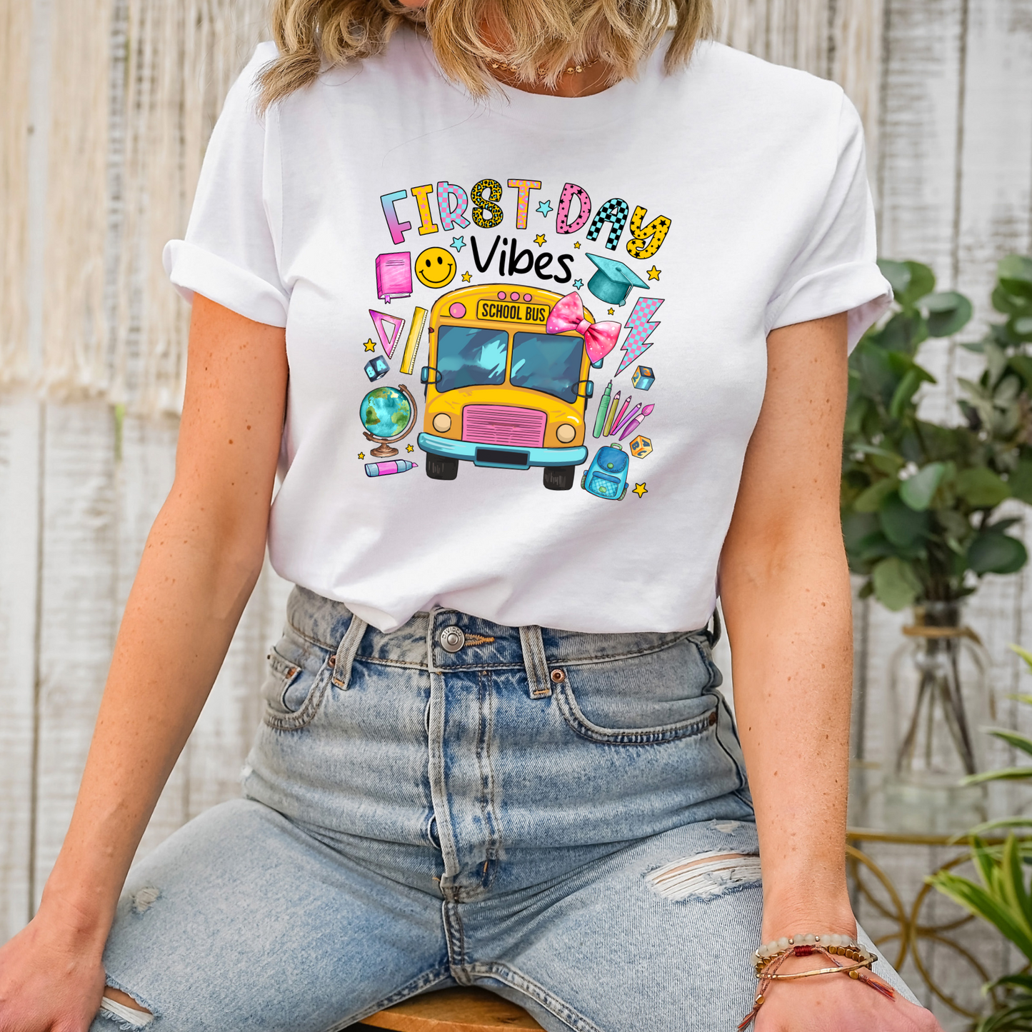 First Day of School Bus Vibes