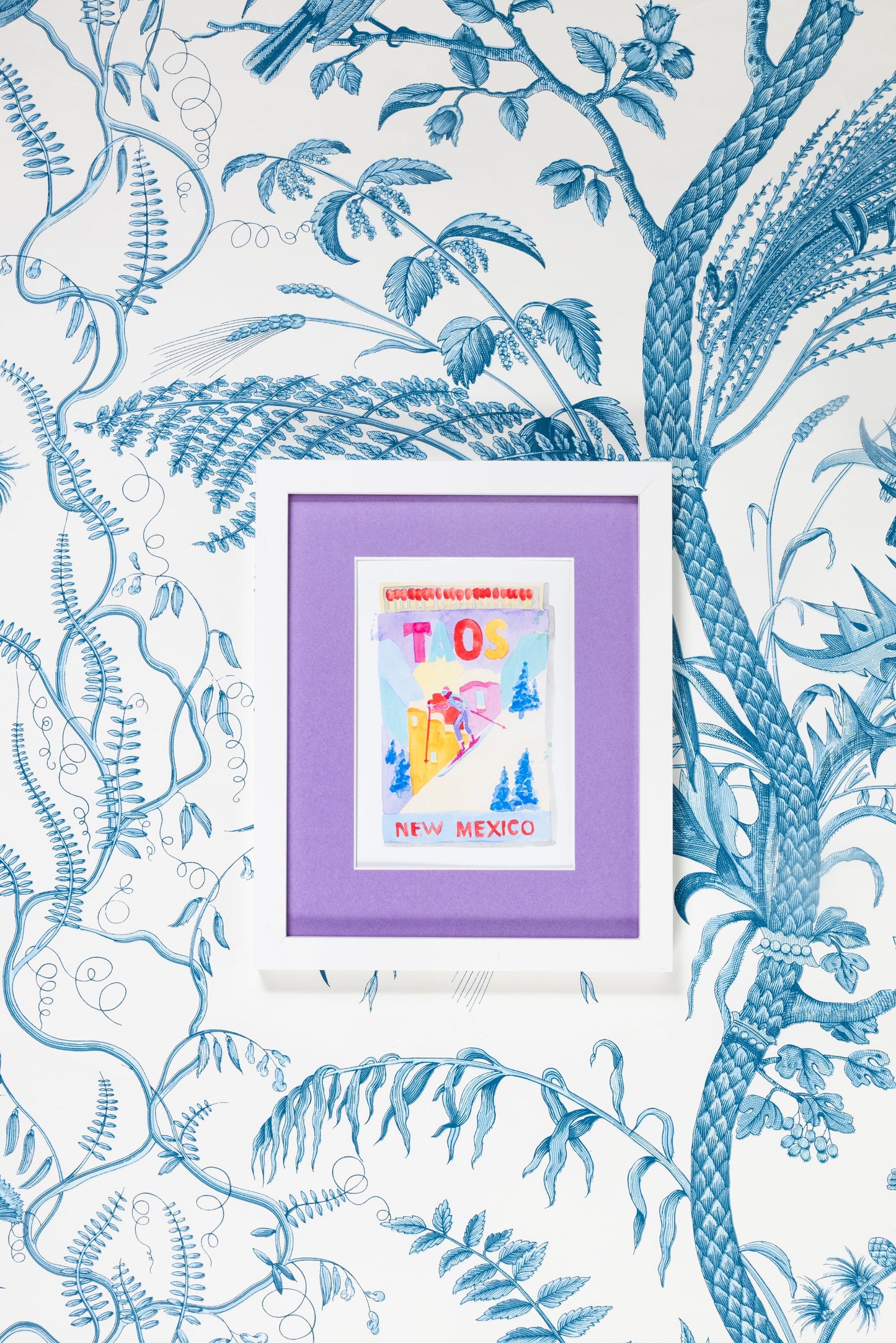 Taos Matchbook Art Print