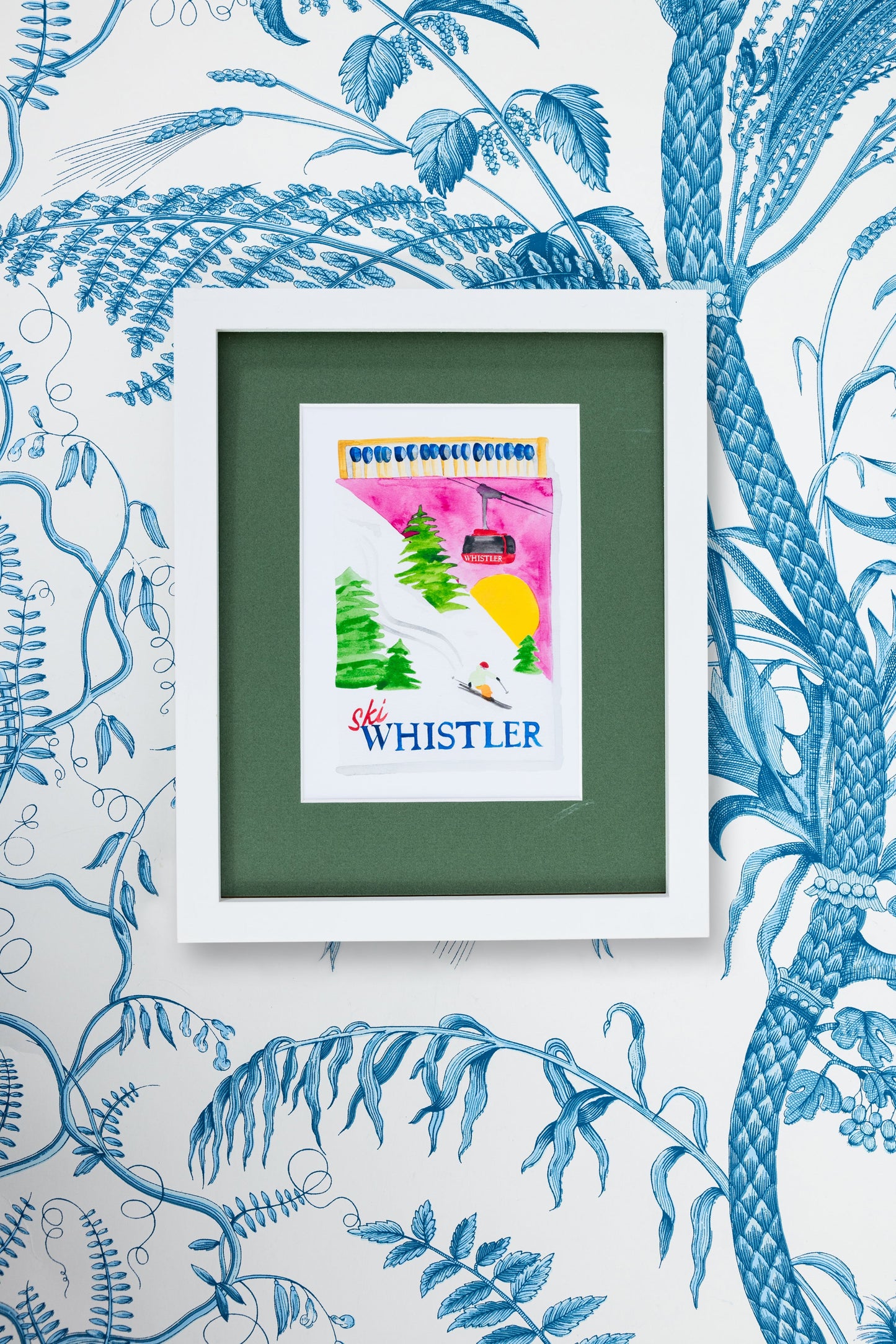 Whistler Matchbook Art Print