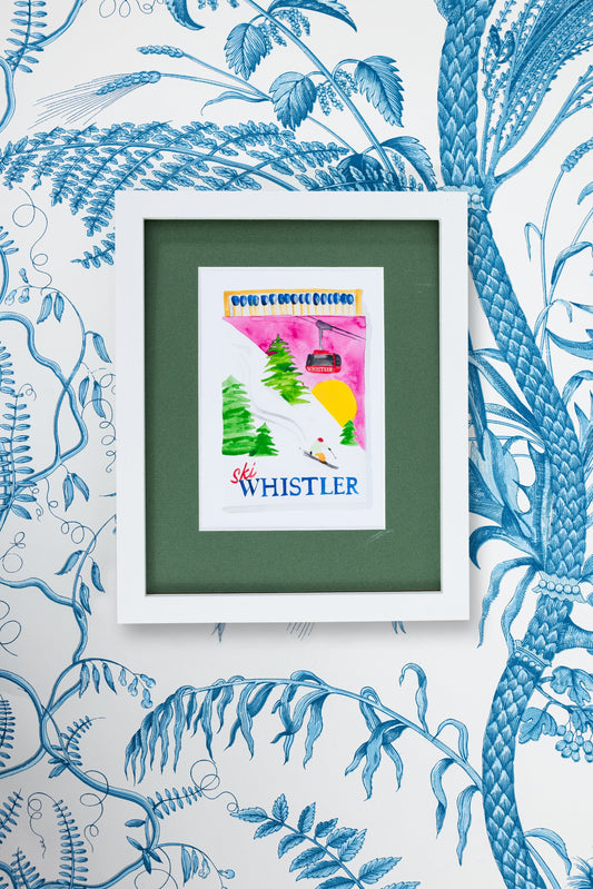 Whistler Matchbook Art Print