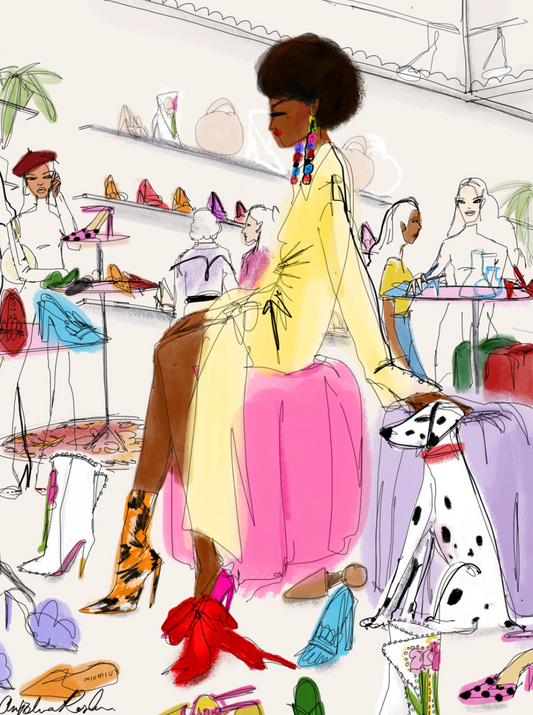Shoe Shopping, Anjelica Roselyn