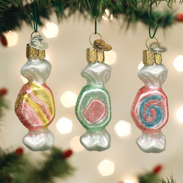 Salt Water Taffy Set (3pc) Ornament