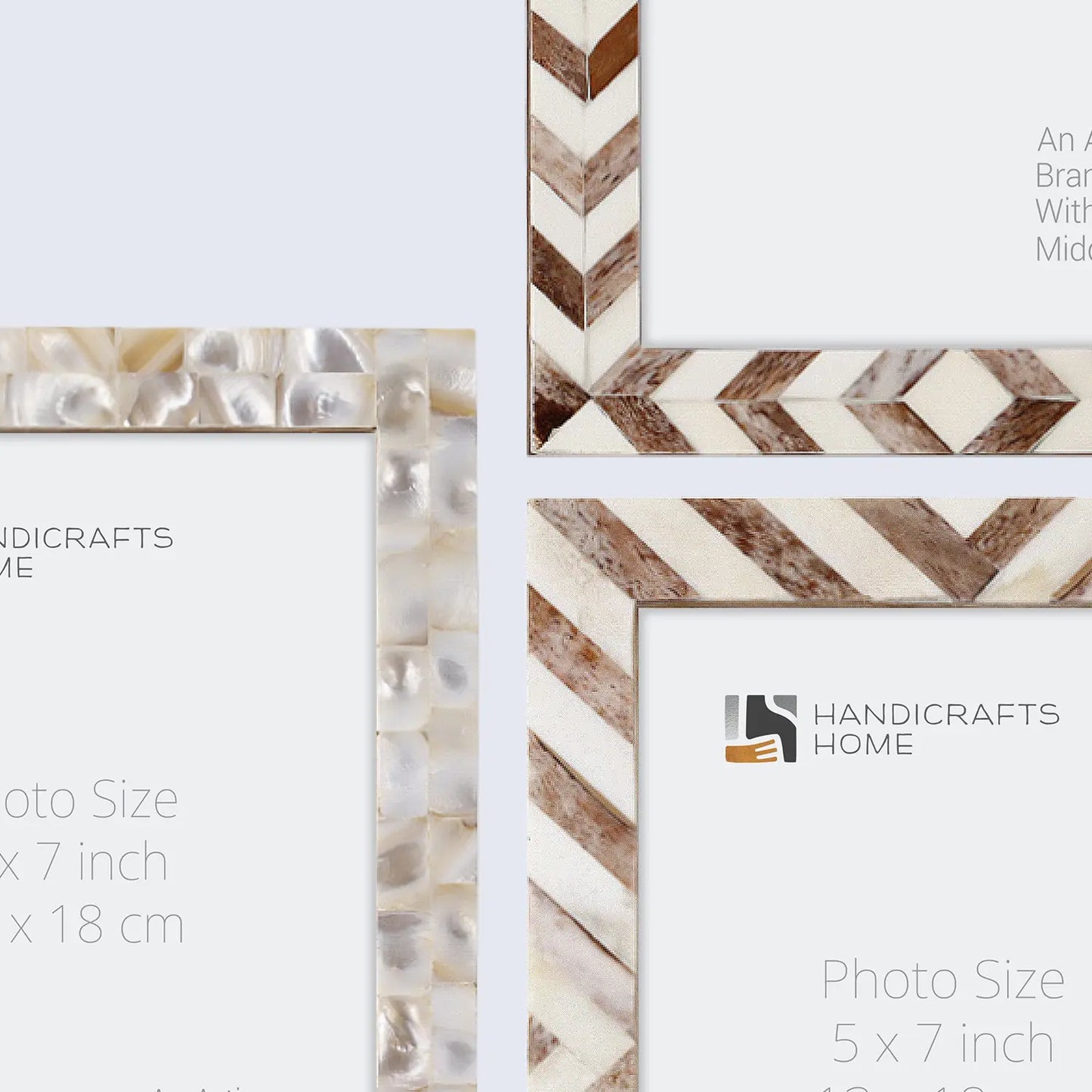 5x7 Picture Frames Combo Pack of 3- Autumn Collection