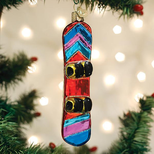 Snowboard Ornament