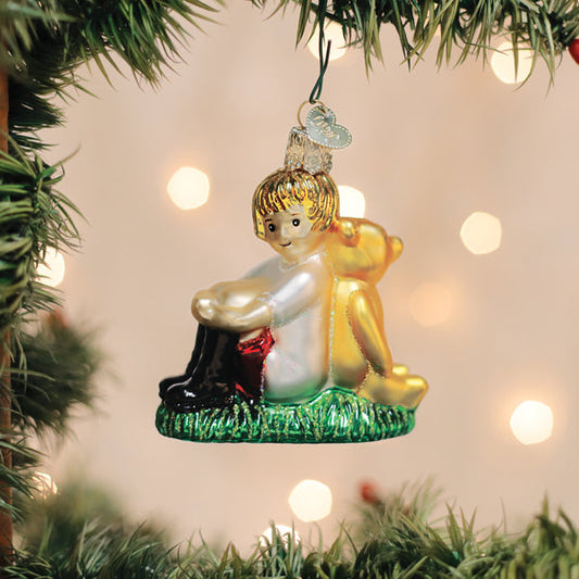 Winnie And Christopher Robin Ornament