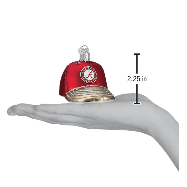 Alabama Baseball Cap Ornament
