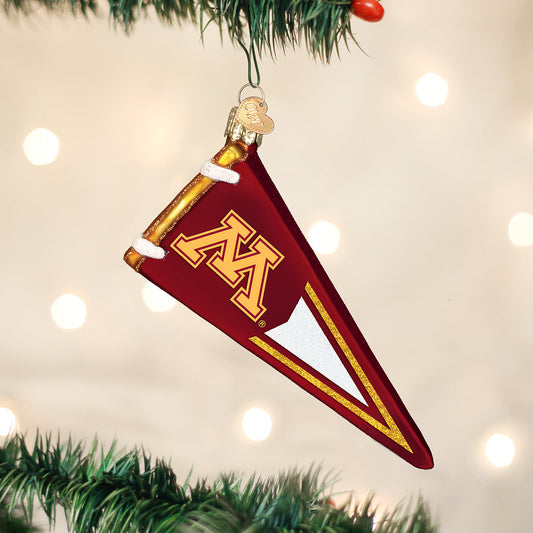 Minnesota Pennant Ornament