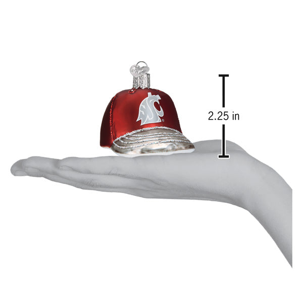 Washington State Baseball Cap Ornament