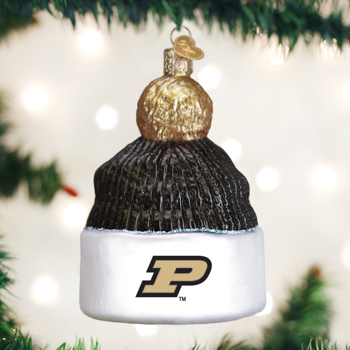 Purdue Beanie Ornament