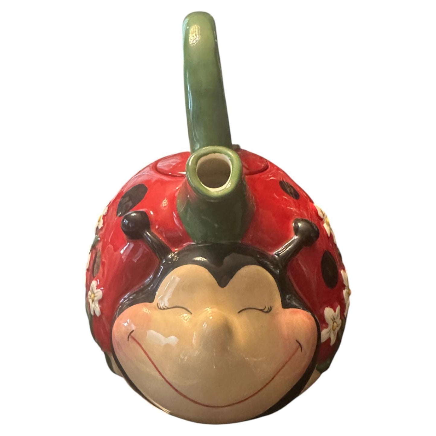 Blue Sky Clayworks: Heather Goldmine, Ceramic Ladybug Teapot