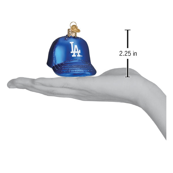 Dodgers Baseball Cap Ornament