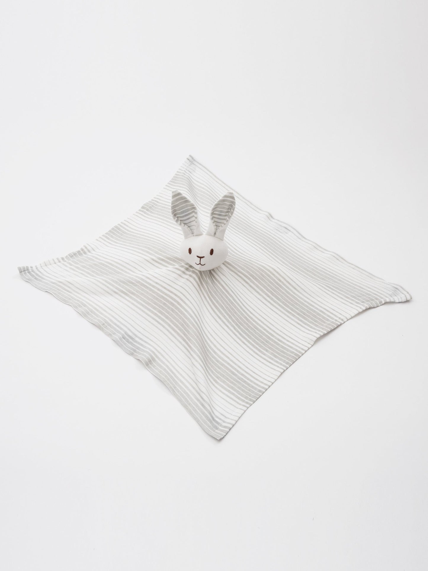 Lovey Bunny Blanket Friend - Grey Ombre Stripe