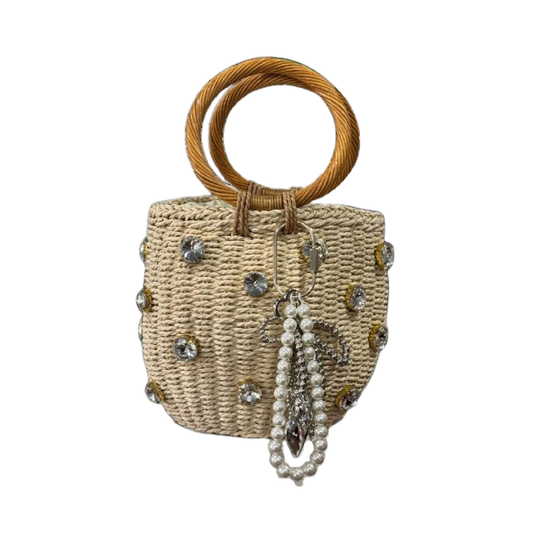 Classy Silver Bag Charm