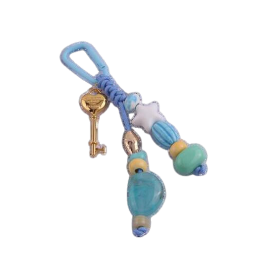 Golden Key Bag Charm