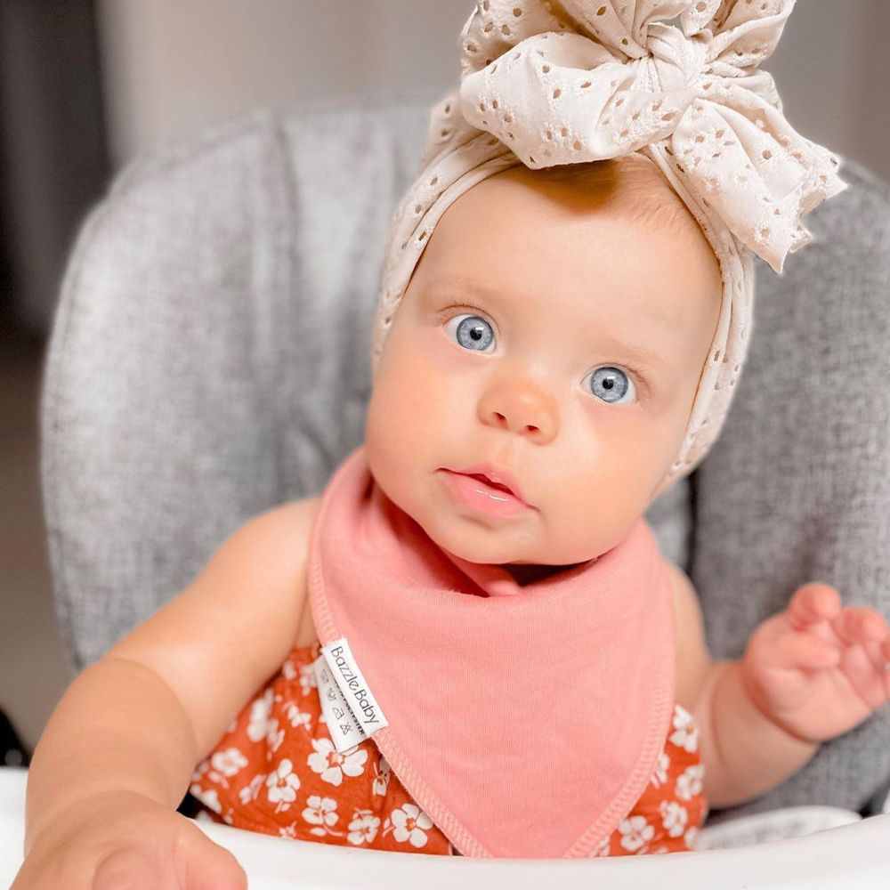 Hanna Organic Bandana Bib 4-Pack