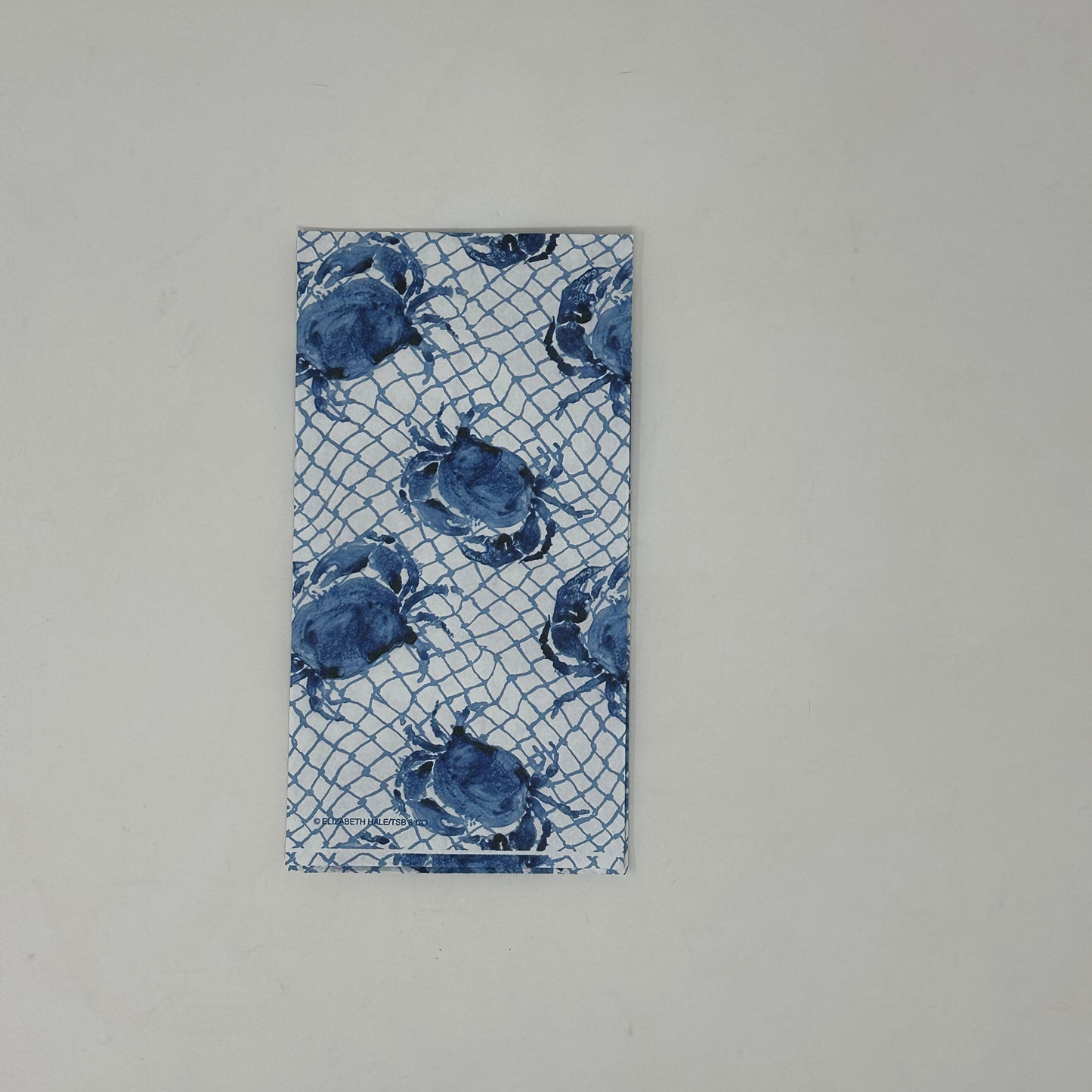 Servilletas con diseño de cangrejo, diseño costero, papel para cóctel, diseño náutico, azul y rojo, con langosta de Nueva Inglaterra