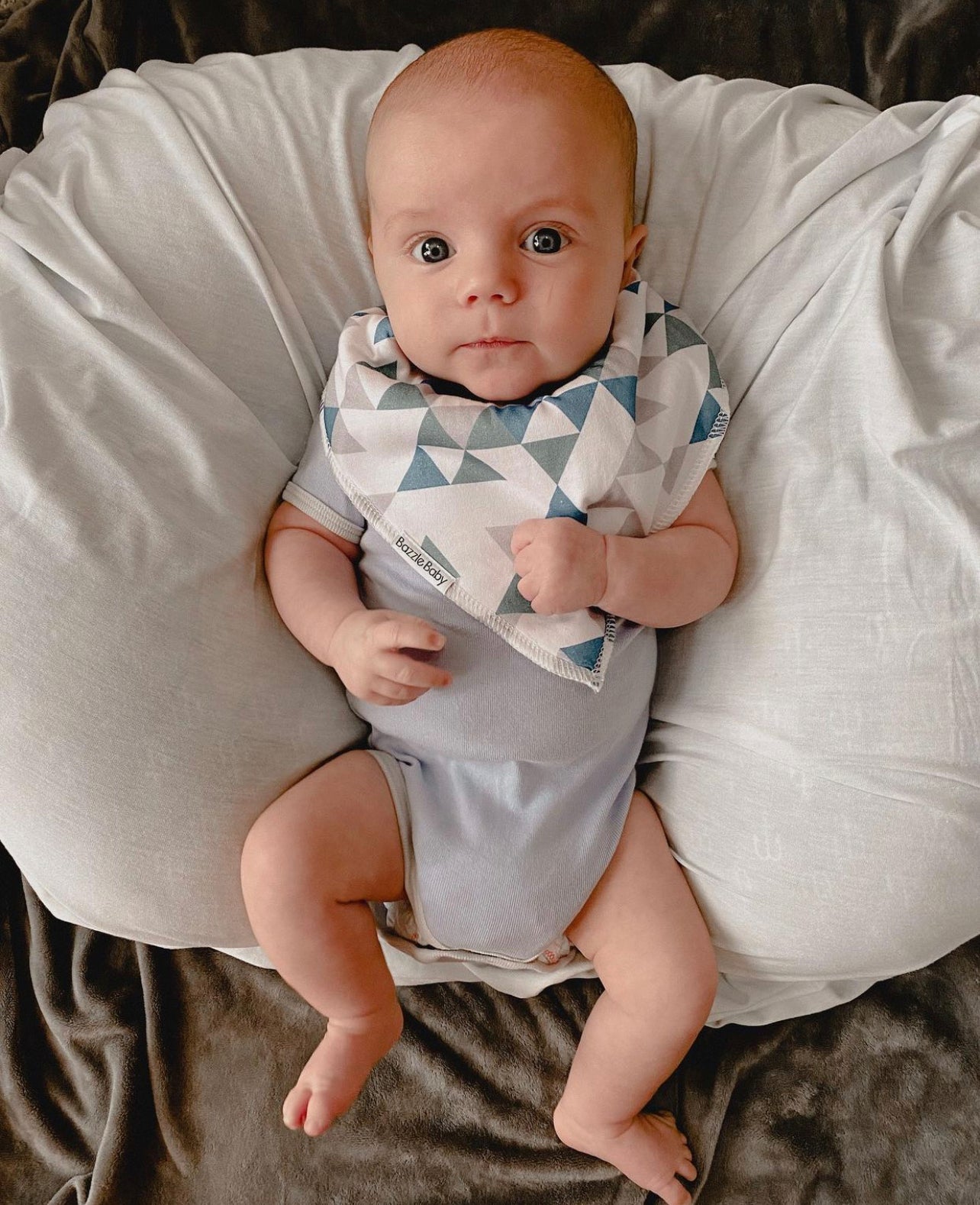 Max Organic Bandana Bib 4-Pack