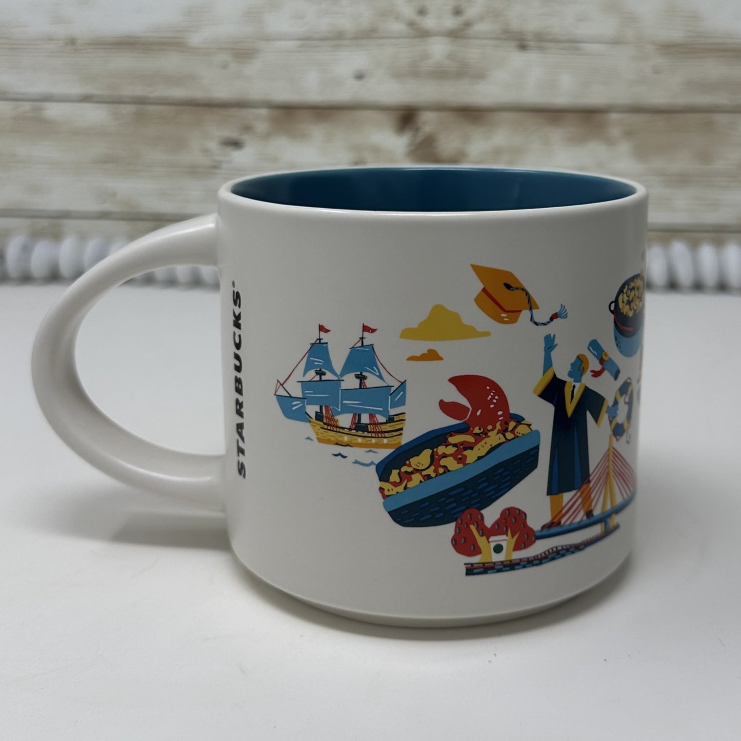Starbucks Massachusetts "Discovery Series" Mug Brand New in Box