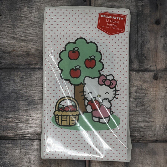 Servilletas de papel para invitados Hello Kitty Fall Sweetest Apple Orchard Pink 32
