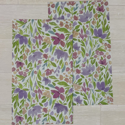Servilletas con decoupage de margaritas de primavera, papel para invitados en azul, amarillo y blanco