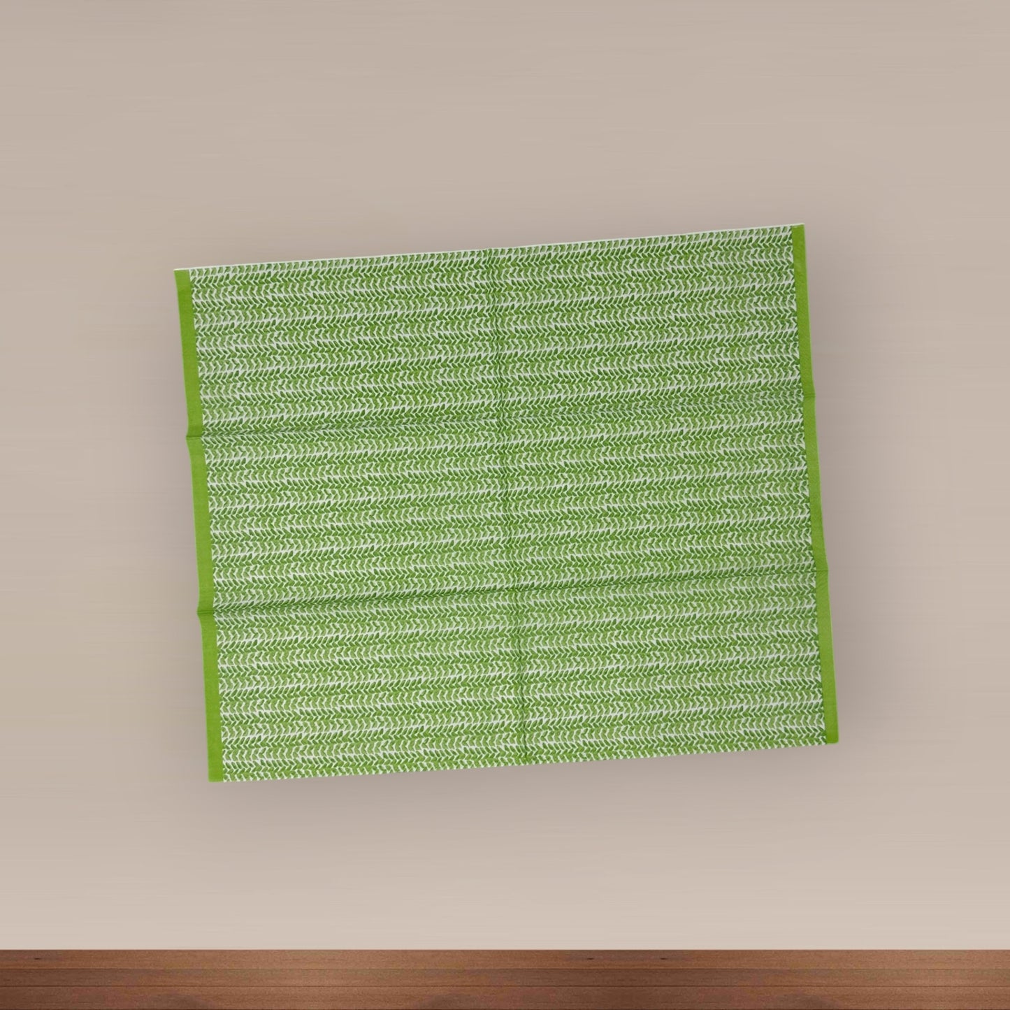 Servilletas con hojas verdes de primavera para decoupage Papel para invitados verde y blanco Manualidades
