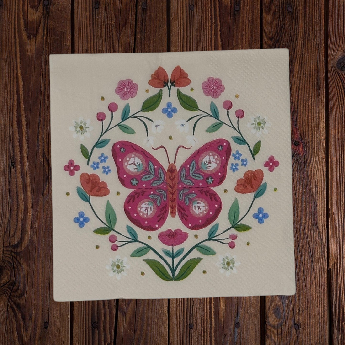 Cosecha de otoño Acción de Gracias Girasoles Bayas DOS servilletas de cóctel para decoupage