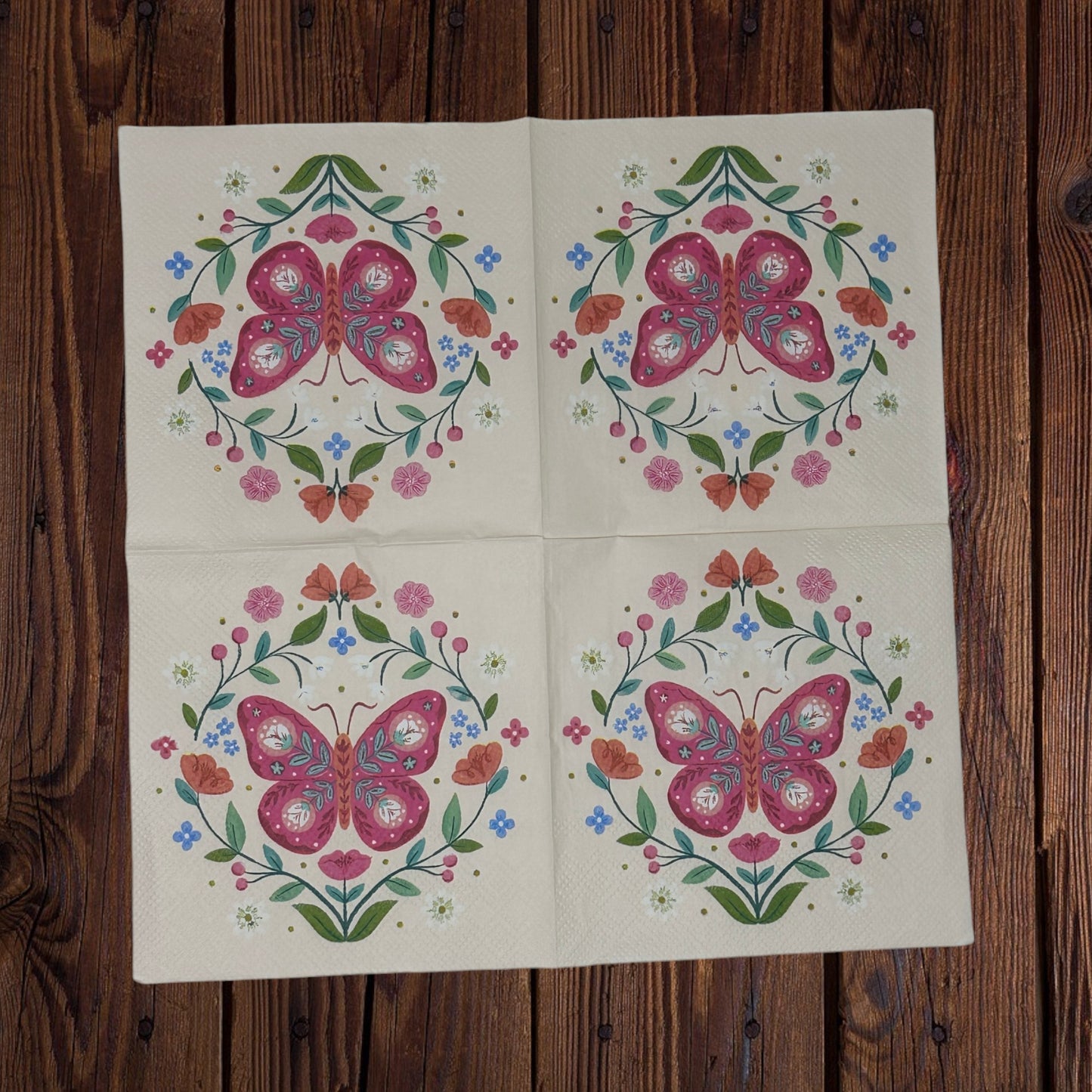 Cosecha de otoño Acción de Gracias Girasoles Bayas DOS servilletas de cóctel para decoupage