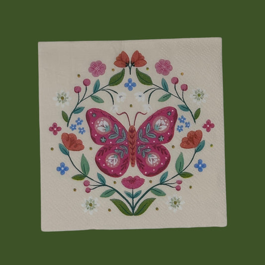 Cosecha de otoño Acción de Gracias Girasoles Bayas DOS servilletas de cóctel para decoupage