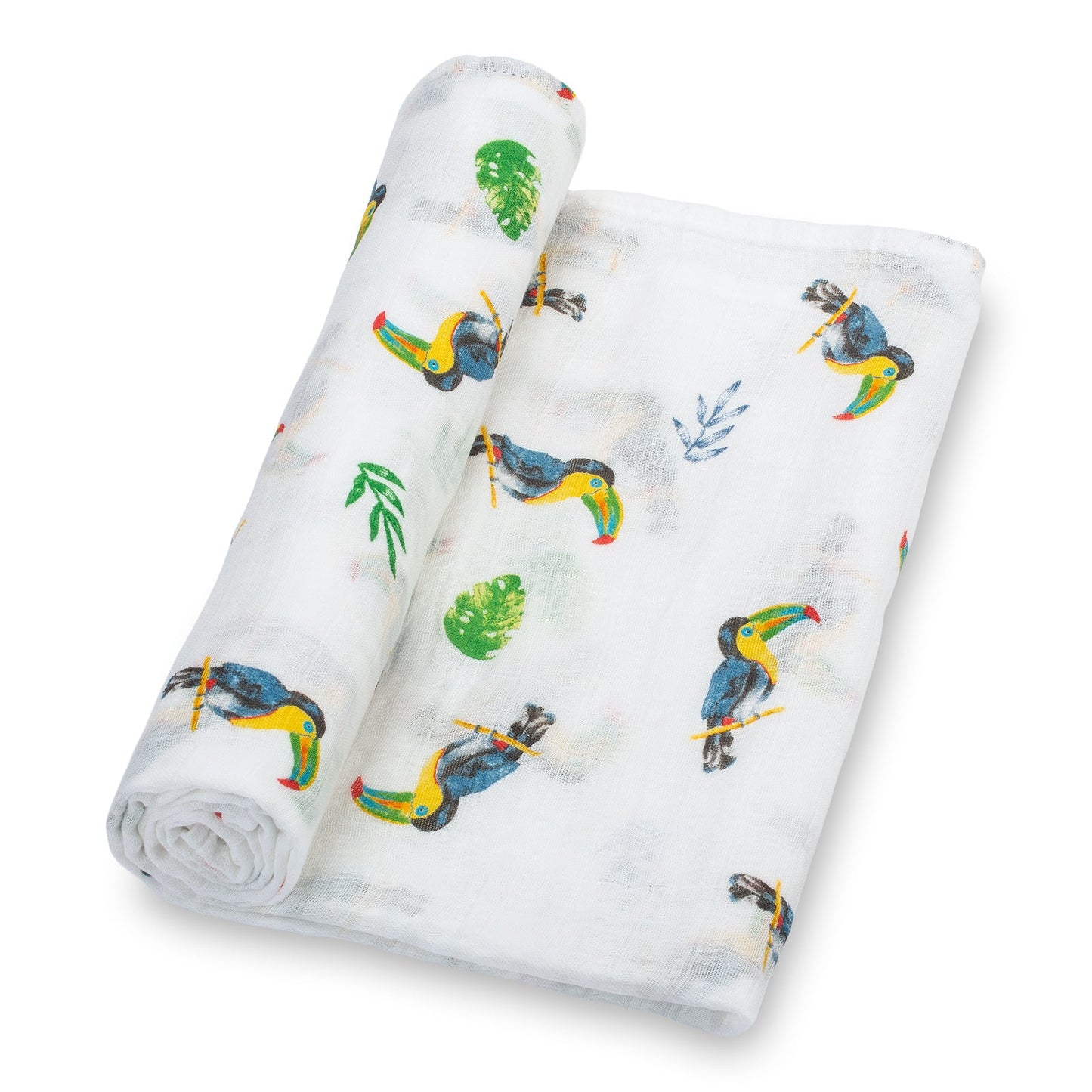 Toucan I Am Baby Muslin Swaddle Blanket