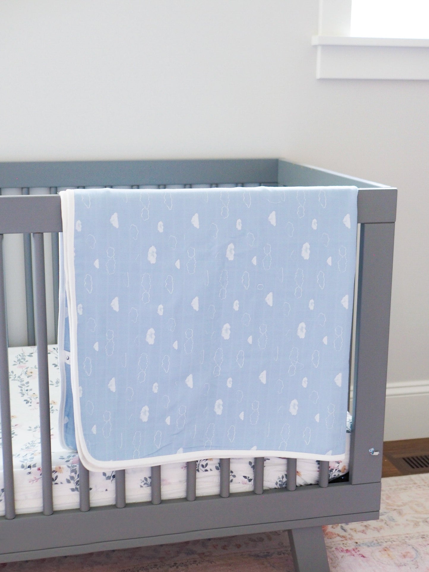 Muslin Blanket - Kites/Clouds