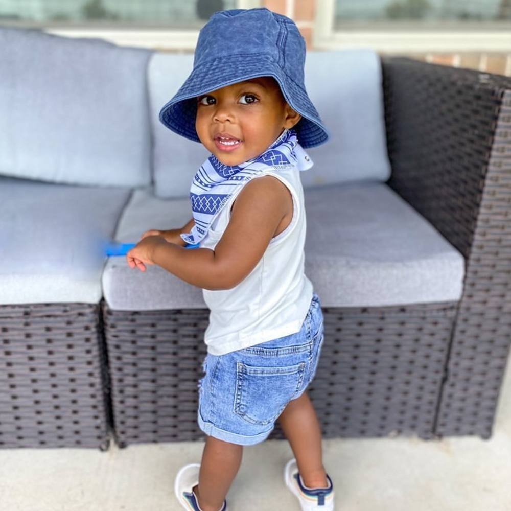 Max Organic Bandana Bib 4-Pack