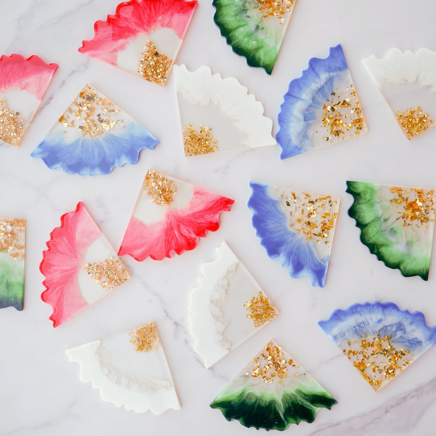 Holiday Resin Coasters Kit