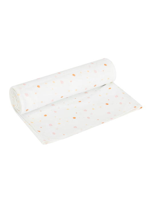 Receiving Blanket - Pink Dots