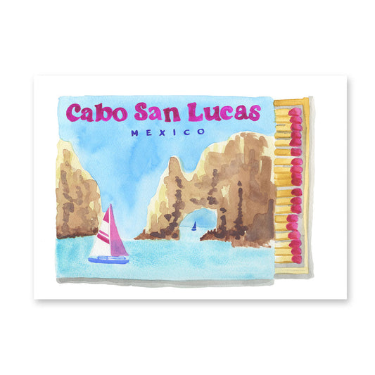Cabo San Lucas Matchbook